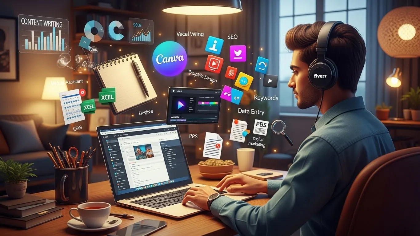 Fiverr Jobs for Beginners Pakistan 2025